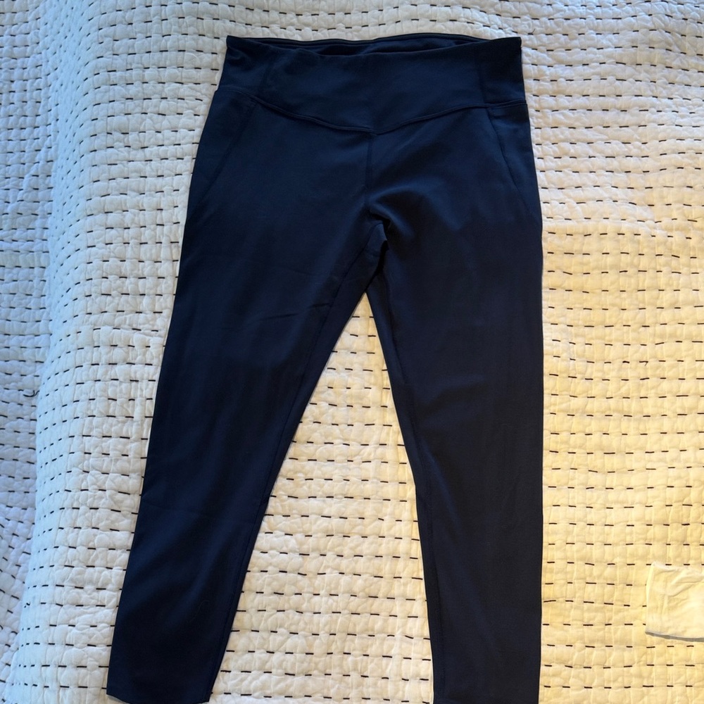 Navy leggings